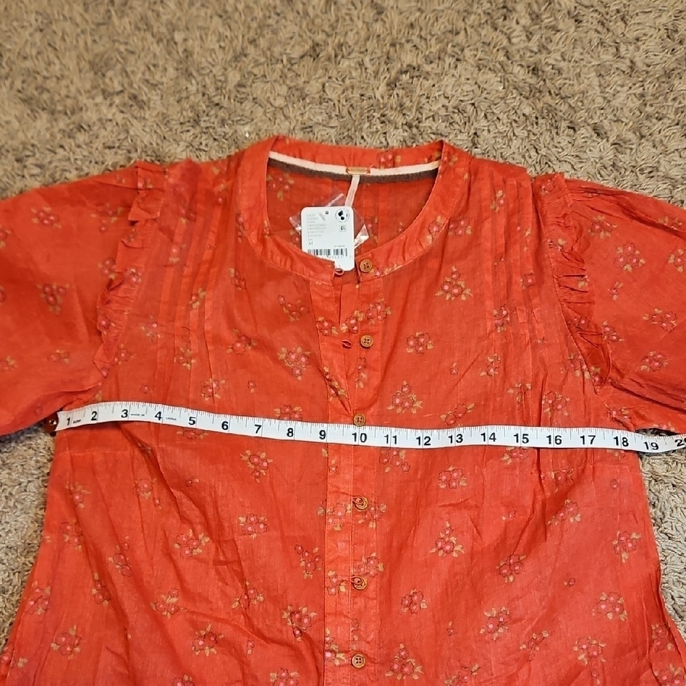 Free People Bella Mae Floral Midi Dress - Picture 11 of 12